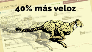 Tarifica ahora un 40% más rápido